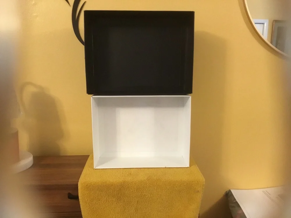 Chanel Black Bag with Gold Chain with Chanel Box